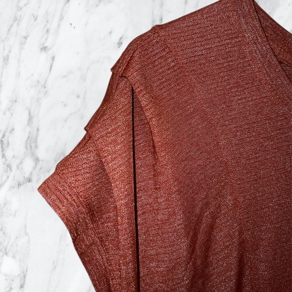 Lululemon Gait keeper short sleeve orange sparkle 10 like new - Picture 4 of 8